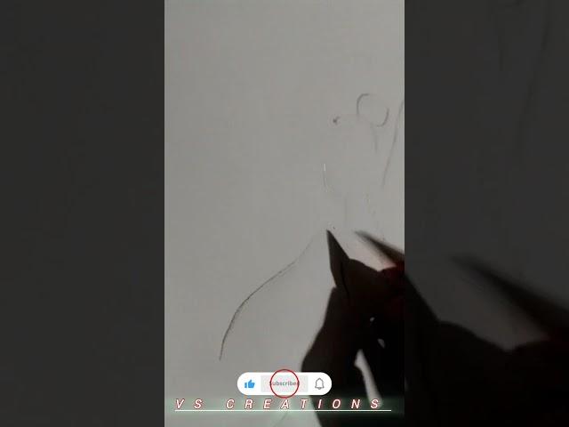 DANCING Girl // Drawing // by ||VSM||.       #drawing //#shortvideos //#girldrawing //#dancegirl