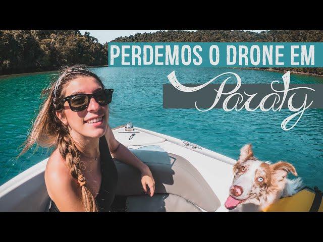 PERDEMOS O DRONE | Passeio de Lancha Palombeta em Paraty | Duas Passagens