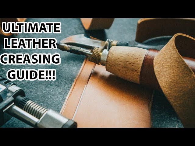 HOW TO CREASE LEATHER - A STEP-BY-STEP GUIDE! - LEARN TO CREASE LEATHER // WILL HODGES