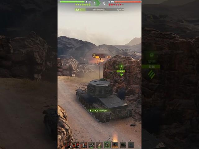 WOT - T-103 shoots HE Missile and destroys Lorraine 40 t in Airfield (Onslaught Light)