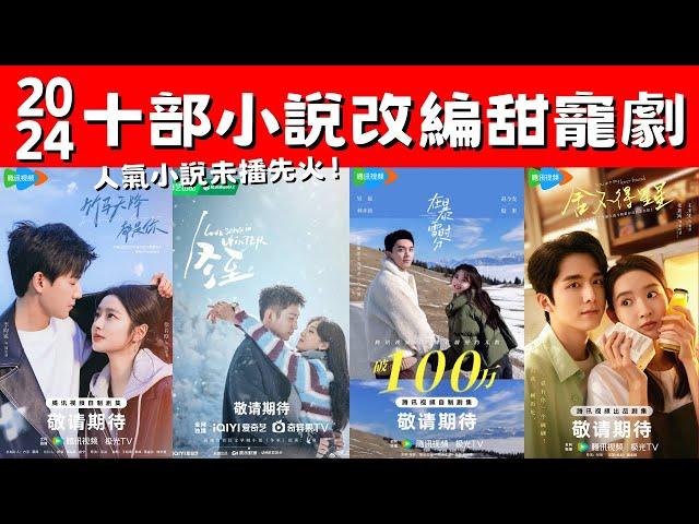 2024十部小說改編甜寵劇！《你比星光美麗》高甜預警！《在暴雪時分》青春純愛！人氣小說未播先火