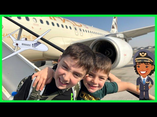 Prepare your child for first PLANE Ride ️ Educational AirPlane Video for Kids  Airport for Kids