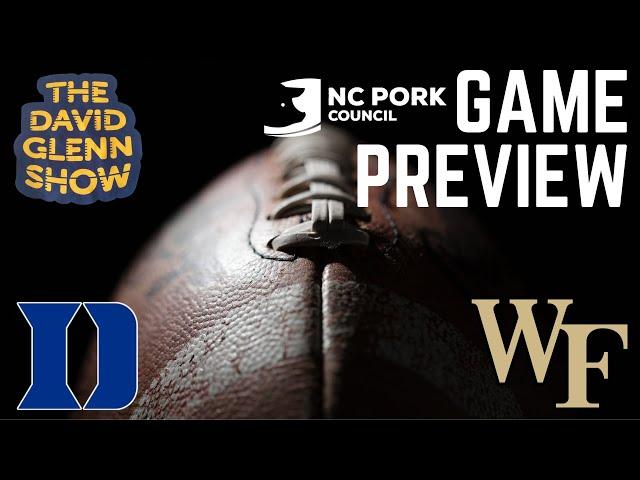 GAME PREVIEW || Duke at Wake Forest, Noon, Saturday, ACCN