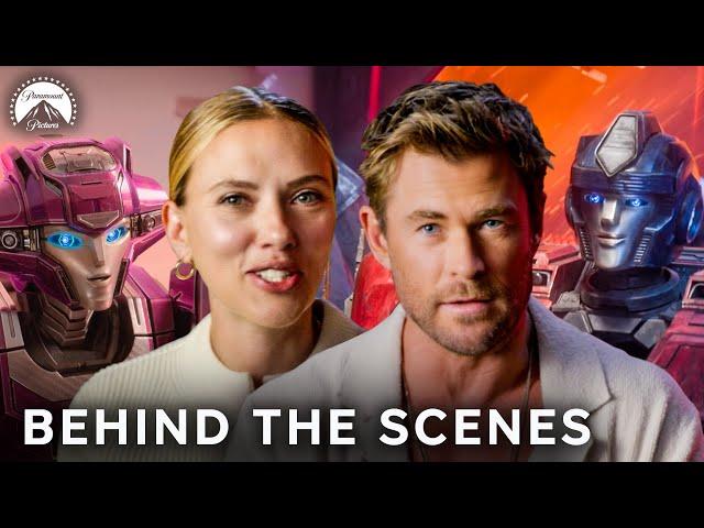 Transformers One | Voices Behind the Bots (Chris Hemsworth, Scarlett Johansson, & More!)