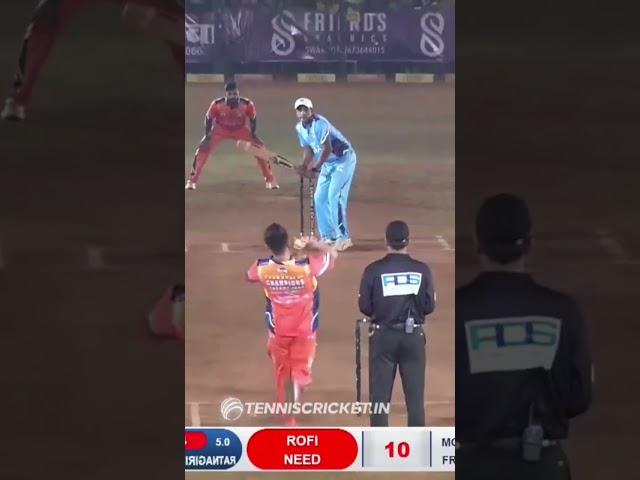 Krishna satpute powerful long six ️#cricket