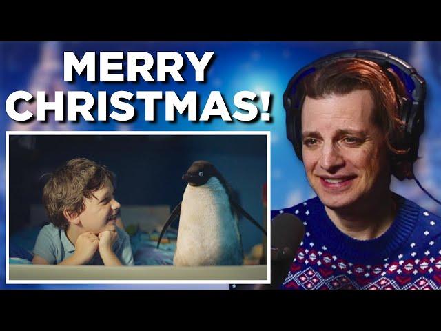 American Reacts to Best UK Christmas Adverts!