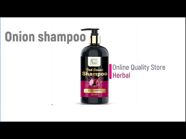 Onion Shampoo for hair.(@OnlineQualityStoreherbal )