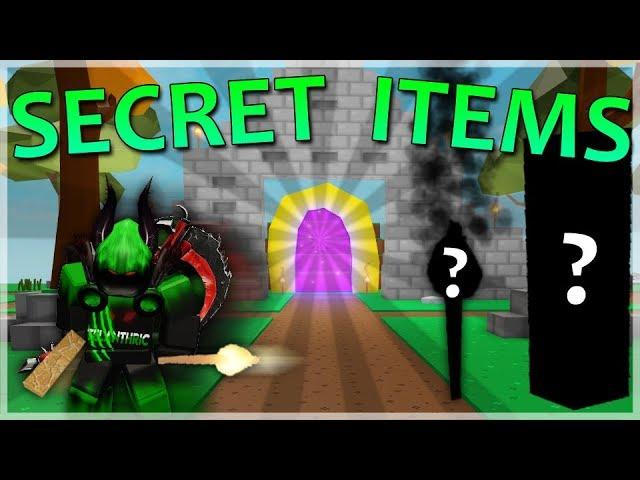 Roblox Skyblock SECRET ITEMS... (Test Totem & Torch)