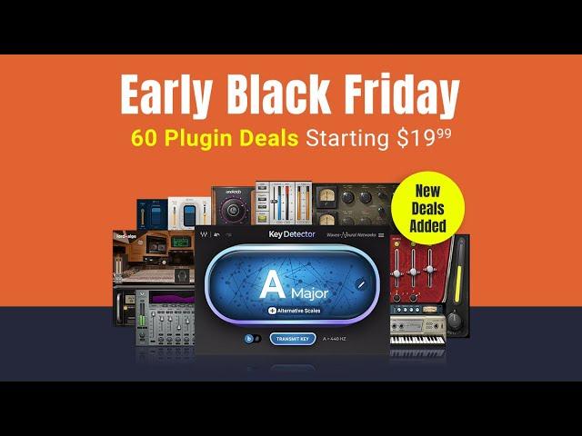 Early Black Friday Deals are Here  60 Plugin Deals Starting At $19.99! 