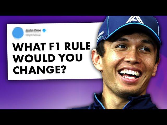 We asked Alex Albon what F1 fans REALLY want to know