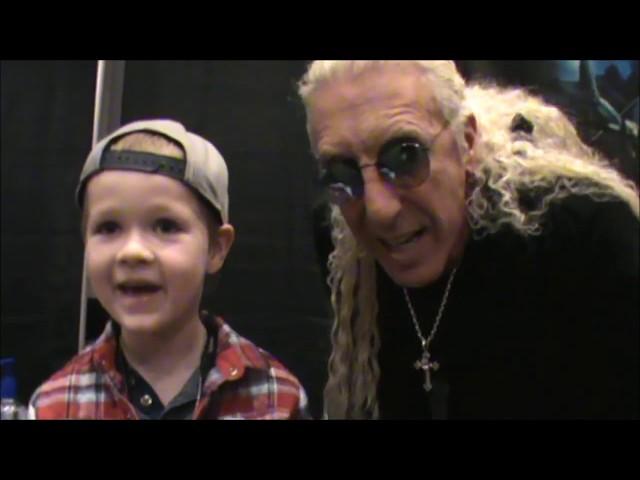 Bradley meets Dee Snider from TWISTED SISTER!!!!