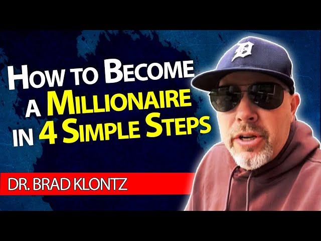 How to Become a Millionaire in 4 Simple Steps #financialfreedom #millionaire #millionairepsychology