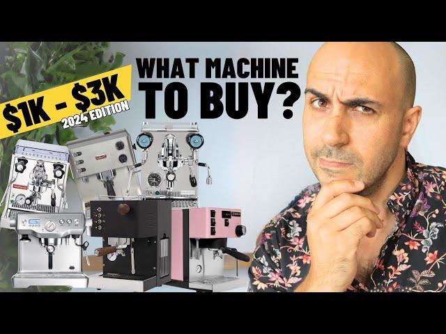 What coffee machine to buy $1k-$3k in 2024? #espresso #coffee #cafe