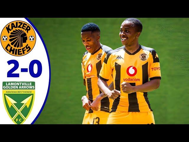 Kaizer Chiefs Vs Golden Arrows Goals and Extended Highlights | FriendlyMatch(2- 0)