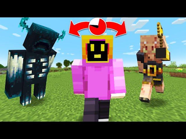 Minecraft But Random Mobs Spawn Every 10 Seconds!