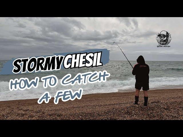 Stormy Chesil | How To Catch A Few on Chesil Beach | Fishing With Wayne 