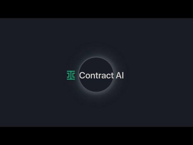 Demo | Introducing Ironclad Contract AI (CAI), Intelligent Contract Assistant