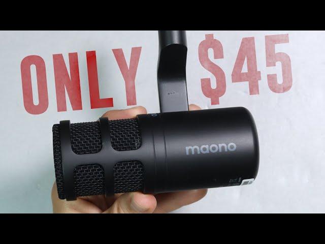 Maono PD100 Review / Test (vs. SM7b, Podmic, XM8500)