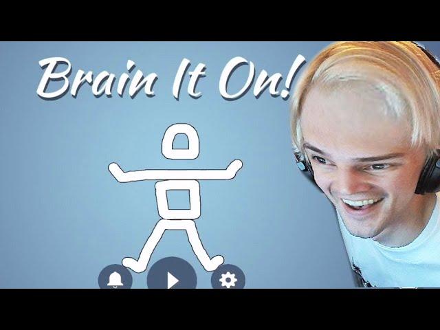 xQc Plays Brain it On!