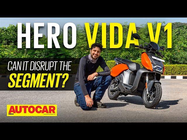 2022 Hero Vida V1 review - Can it disrupt the electric scooter segment? | First Ride | Autocar India