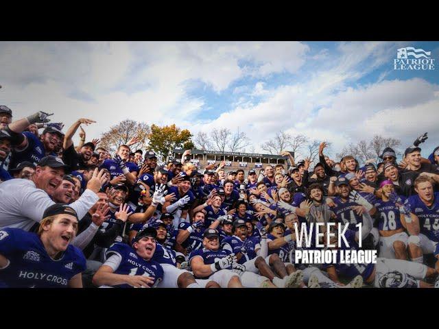 Patriot League Football Report | Week 1