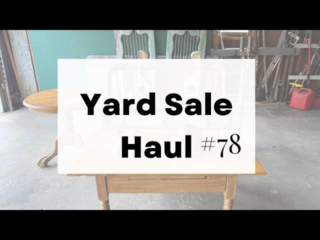 Epic Yard Sale Haul: Rare Finds, Bargains, and Hidden Treasures!