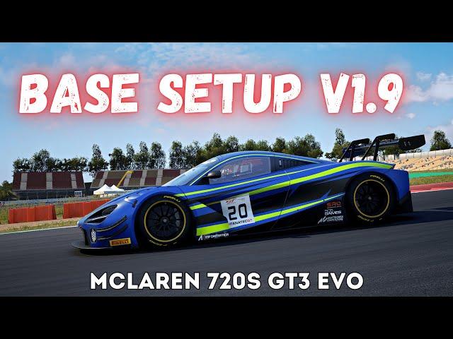 MCLAREN 720S GT3 EVO | ▸BASE SETUP◂ | FREE | ACC v1.9