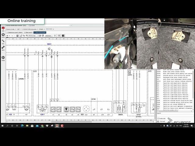 Windows Control System on Mercedes_benz E200 2016