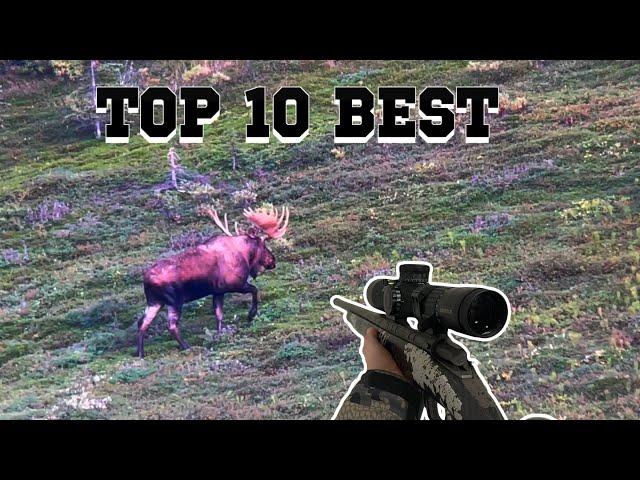 Top 10 Best MOOSE HUNTING KILL SHOTS!!! COMPILATION - Stuck N The Rut 2024