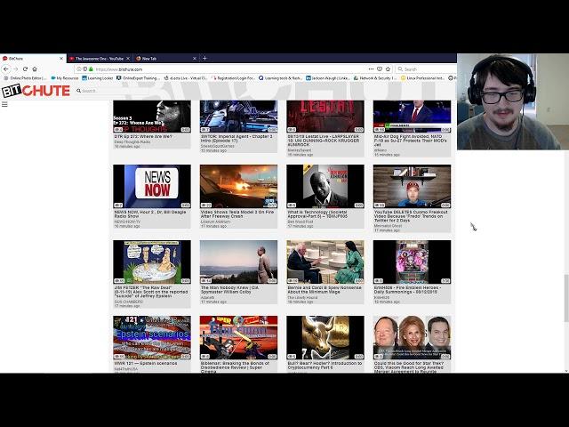 What's going on? YouTube vs Bitchute - my channel's involvement.