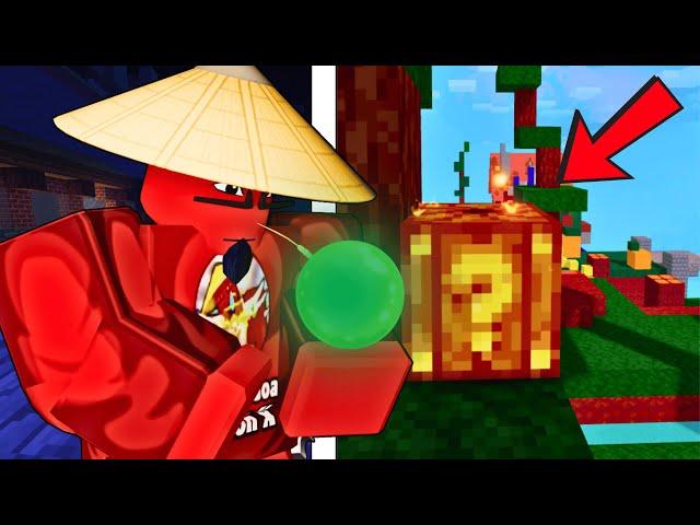 New HALLOWEEN LUCKY BLOCKS are BROKEN! (Roblox Bedwars)