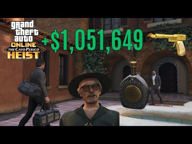 GTA Online Cayo Perico Heist SOLO Elite Stealth