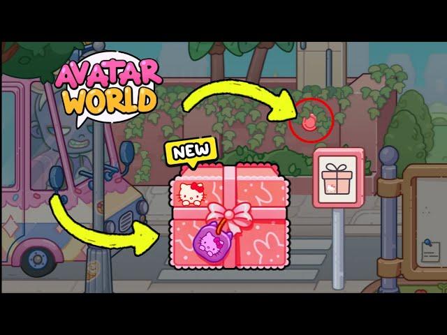 ALL NEW!! SUPER SECRET 2024 GIFTS in AVATAR WORLD!  HELLO KITTY!?️ | NEW FREE UPDATE!