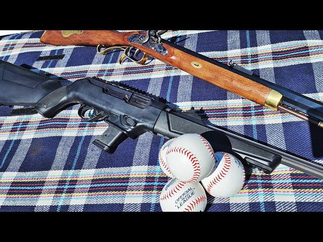 Flintlock vs Baseball (Feat. Ruger PC Carbine)