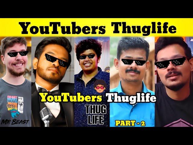 Youtubers Thuglife | PART - 2 | Mr Beast Thuglife | Irfans View| Madan Gowri#mrbeast #mokkacommentry