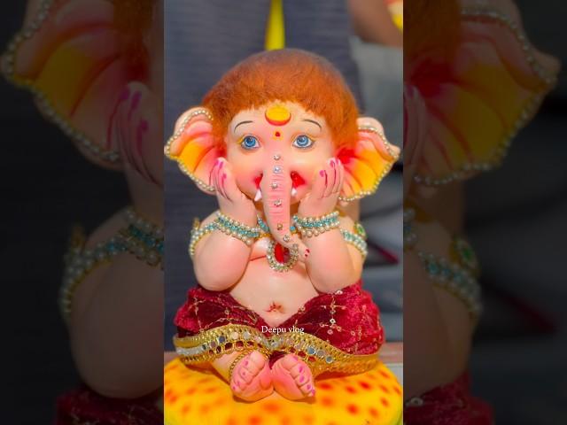 Cute Ganpati 2024 l #minivlog #vlog #cute  #tranding #viral #short #shorts #ganeshchaturthi #ganpati