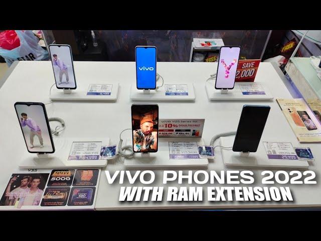 New Vivo Phones 2022 with RAM EXTENSION / Pwedetech