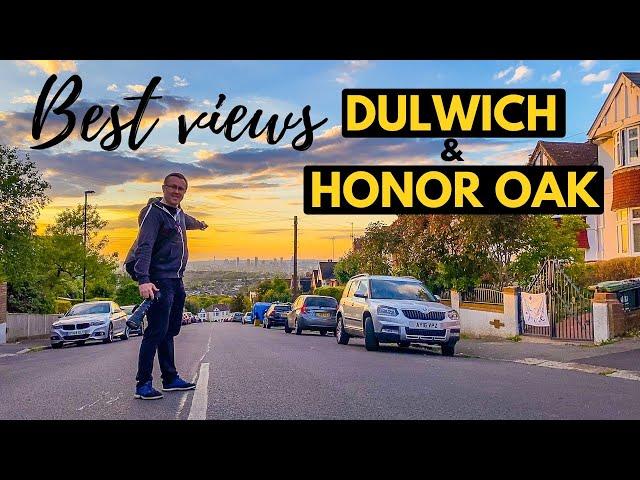 Best views of LONDON SKYLINE in Dulwich and Honor Oak