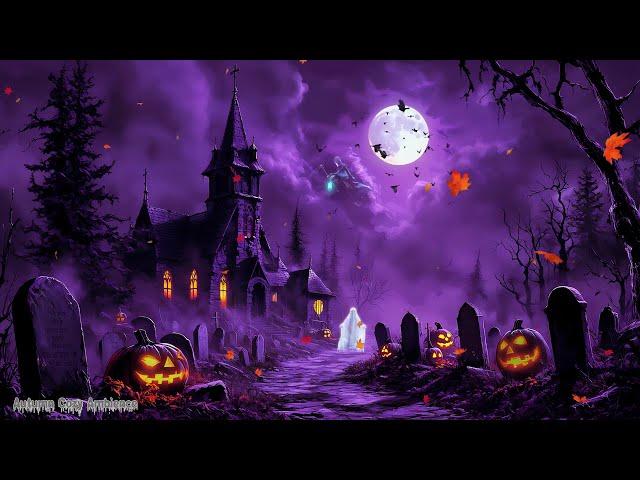 Best Halloween Ambience Music 2024  Spooky & Relaxing Halloween Playlist for a Chilling Night