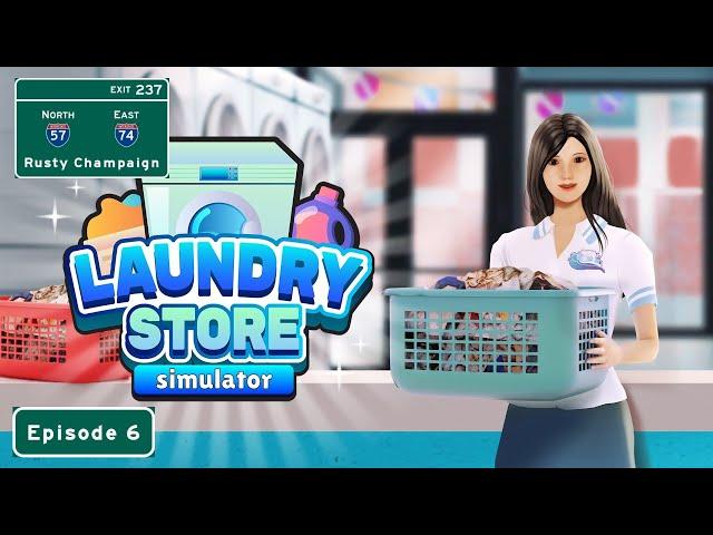 Laundry Store Simulator - Coin-Op Machines Galore! Episode 6