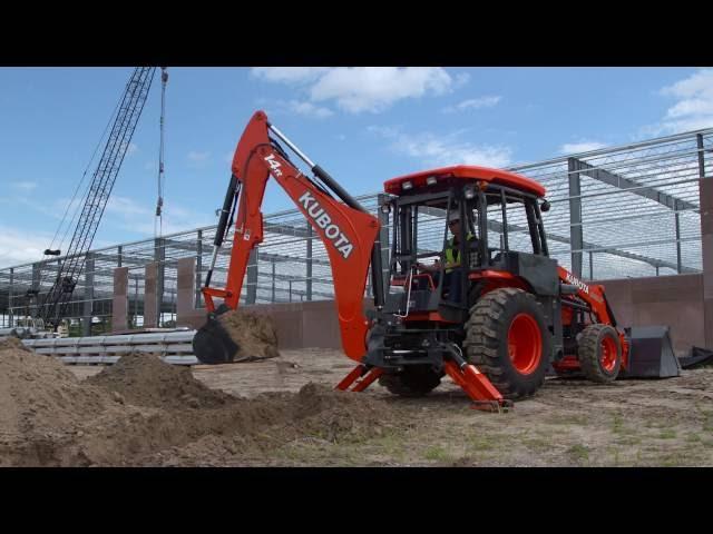 Kubota M62 Tractor-loader-backhoe