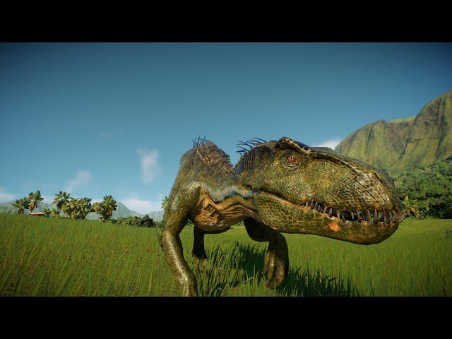 Hunting Jurassic world Evolution2, King Kong T-rex Octopus Giganotosaurus Velociraptor Mosasaurus