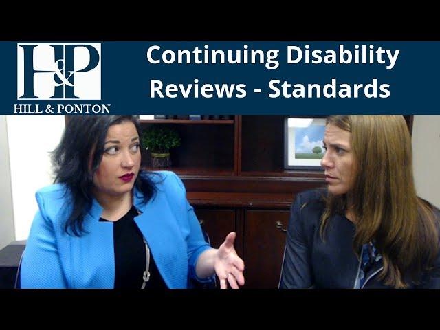 Continuing Disability Reviews  | Standard of review