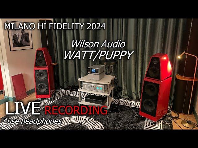 Audiophile Dreams Come True! WILSON Audio & Dan D'Agostino LIVE SOUND at MILANO HI FIDELITY 2024