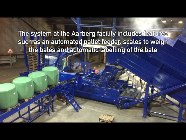 Case Study: Aarberg - Round baling of sugar beet pulp