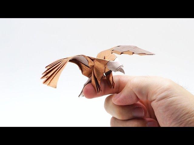 ORIGAMI EAGLE - Simplified version (Jo Nakashima)