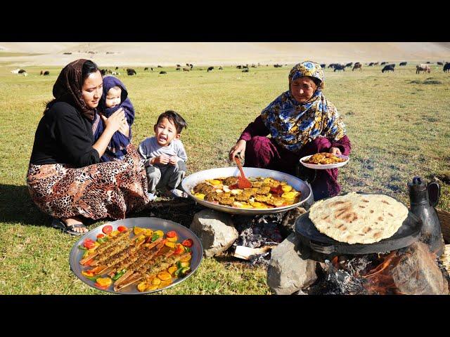 Organic Mountain Village life | Shepherd Mother | Cooking Shepherd Food |Village Life of Afghanistan