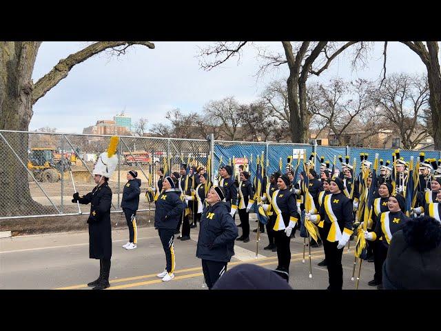 Michigan Marching Band- Michigan vs Ohio State 2023 Revelli Exit