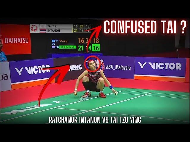 Ratchanok Intanon(THA) vs Tai Tzu Ying(TPE) Funny Badminton Match | Malaysia Masters 2018