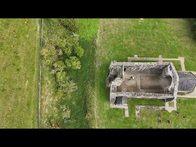 DJI Mini 4 Pro at Wharram Percy Deserted Medieval Village